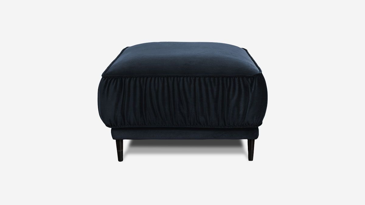 Petit Pouf FIORENZO - Velours Premium