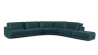 Canapé VENEZIA - Angle arrondi - 6 places