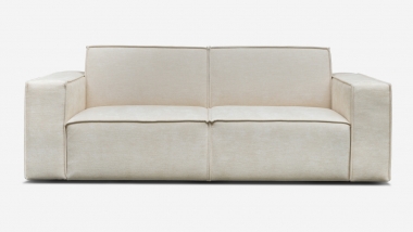 Canapé ROMA - Tissu - Droit - 3 places