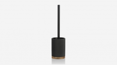 Brosse wc resine noir LAGO