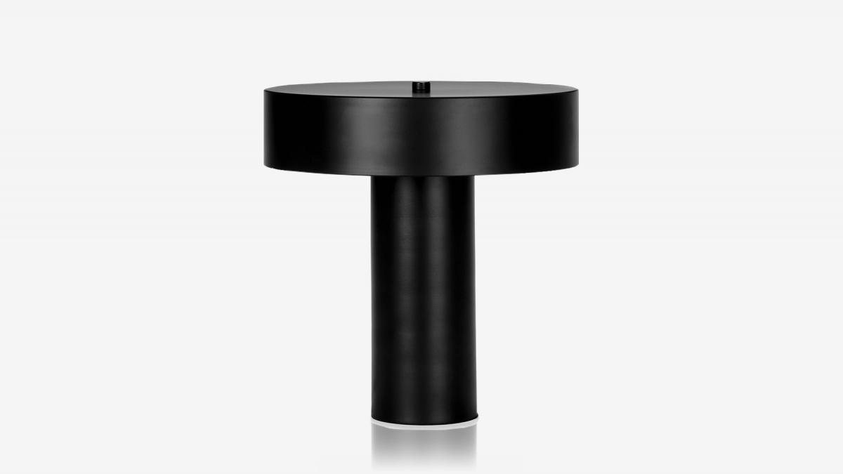 Lampe metal noir NERO