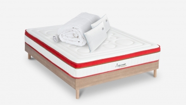 Prêt à dormir Suprême - Sommier Bois Naturel