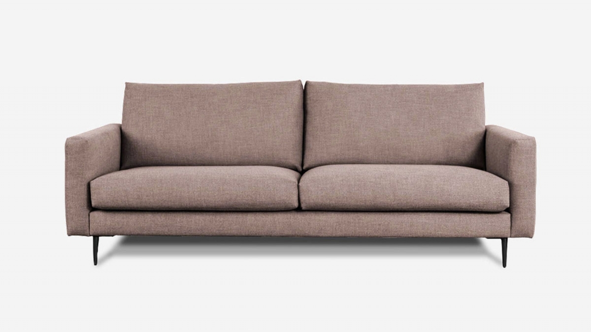 Canapé CARUSO - Tissu - Droit - 3 places