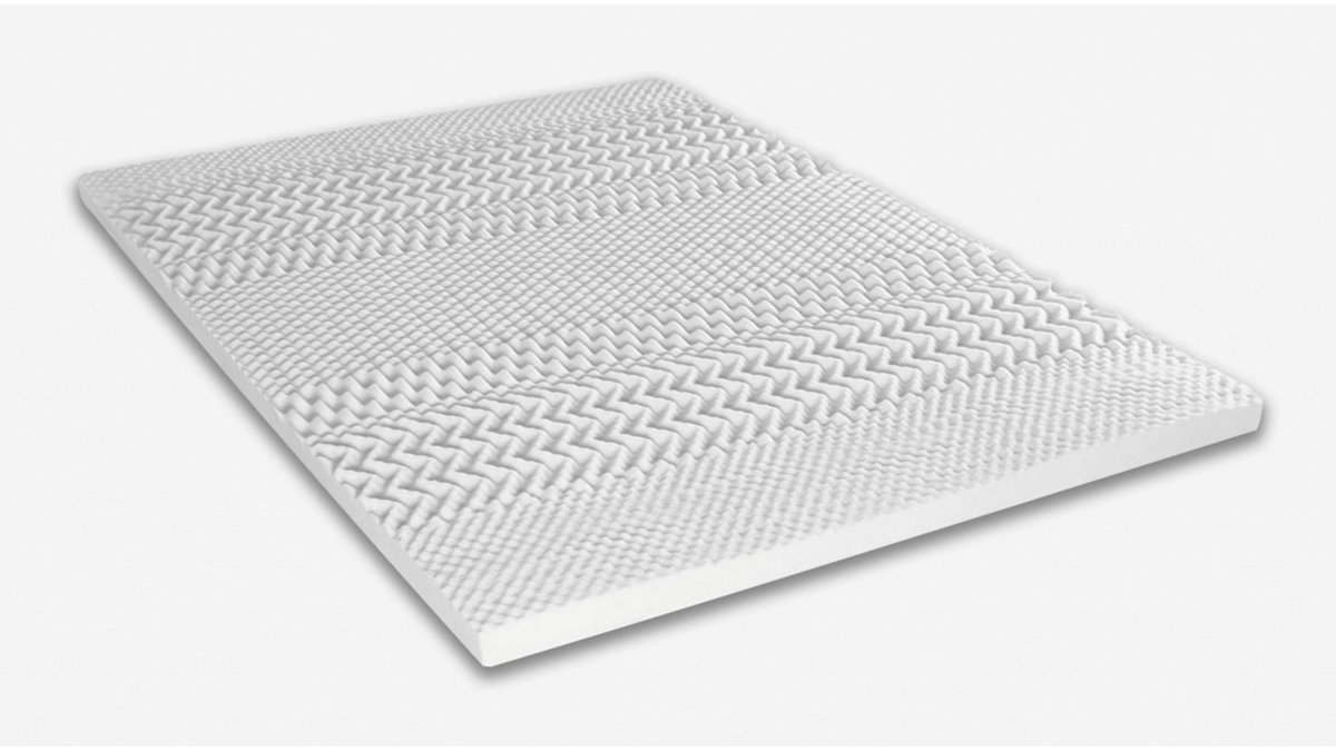 Surmatelas Mémoire de forme 6 cm - 7 Zones de Confort