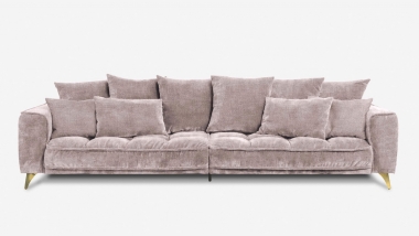 Canapé ALTAMO - Tissu - Droit - 4 places