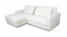Canapé VENEZIA - Laine bouclée - Angle - 4 places - Blanc Cassé