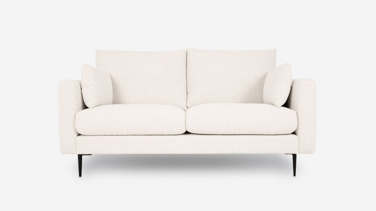 Canapé CARUSO - Laine Bouclée - Droit - 2 places