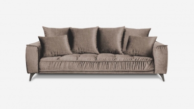 Canapé ALTAMO - Tissu - Droit - 3 places