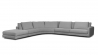 Canapé VENEZIA - Angle arrondi - 6 places