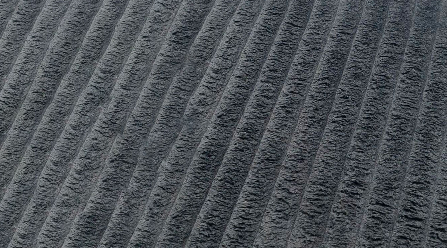 Velours côtelé Noir 465g/m2